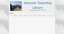 Desktop Screenshot of hanover-lib.org